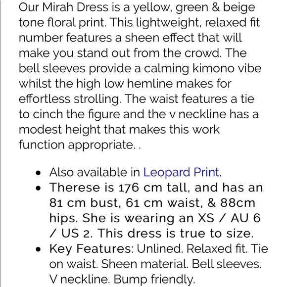 Gorgeous Floral kimono style Dress - Picture 7 of 7